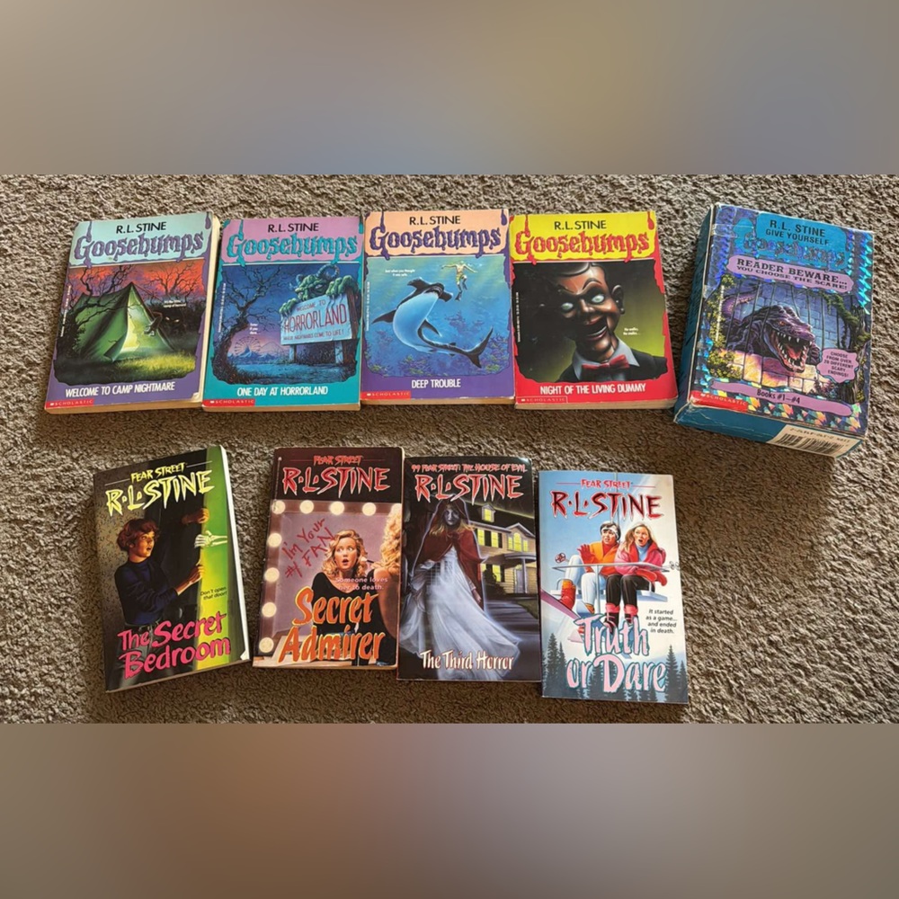 R.L. Stine Book Collection Goosebumps